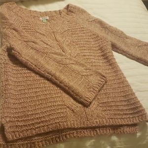 Rose colored Susina sweater M